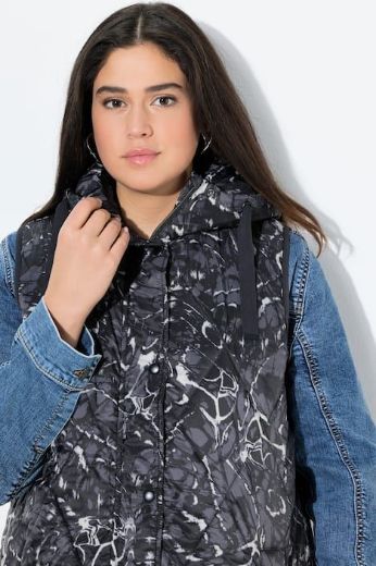 Plus size veliki brojevi Prsluk prošiveni za punije