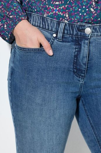 Plus size veliki brojevi Traperice uskih nogavica za punije