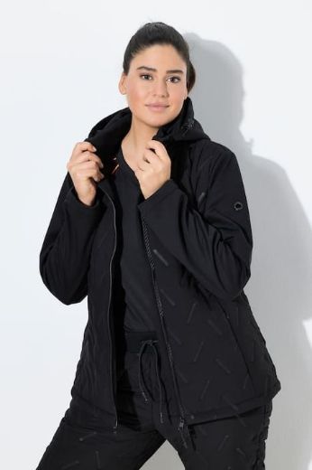 Plus size veliki brojevi Jakna prošivena s kapuljačom za punije