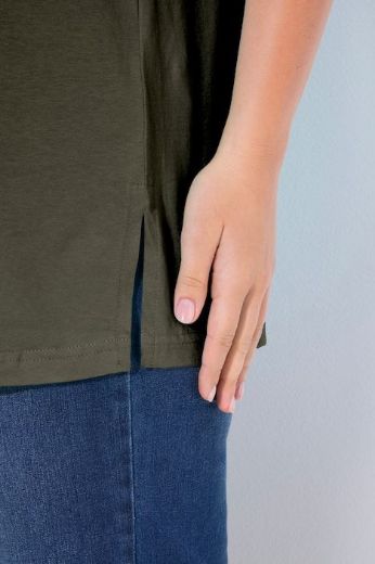 Plus size veliki brojevi Majica Casual široki rez za punije