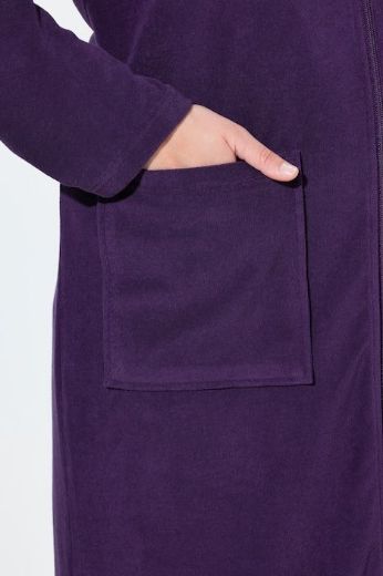 Plus size veliki brojevi Bademantil s džepovima za punije