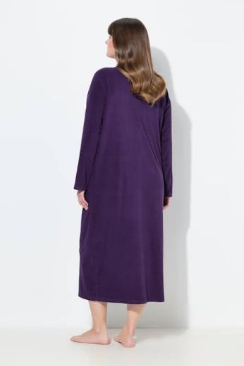 Plus size veliki brojevi Bademantil s džepovima za punije