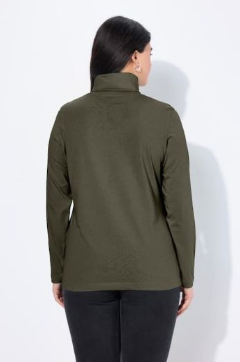 Plus size veliki brojevi Majica rol ovratnik za punije