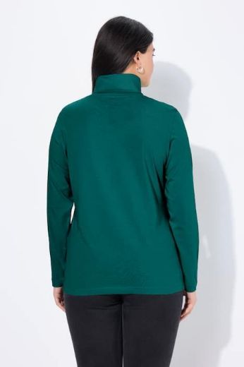 Plus size veliki brojevi Majica rol ovratnik za punije