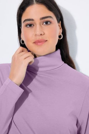 Plus size veliki brojevi Majica rol ovratnik za punije