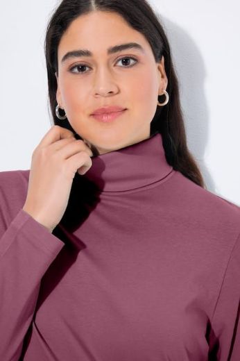 Plus size veliki brojevi Majica rol ovratnik za punije