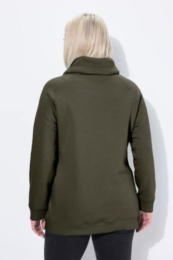 Plus size veliki brojevi Majica sportska s rol kragnom za punije