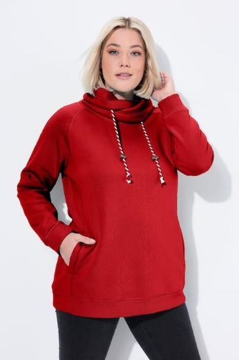 Plus size veliki brojevi Majica sportska s rol kragnom za punije