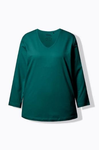 Plus size veliki brojevi Majica Basic dugi rukavi za punije