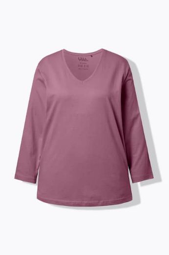 Plus size veliki brojevi Majica Basic dugi rukavi za punije