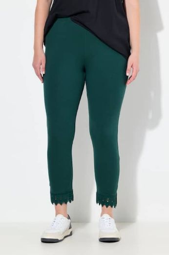 Plus size veliki brojevi Tajice s čipkom za punije