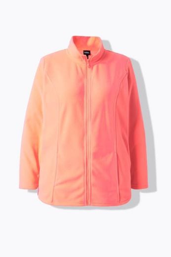 Plus size veliki brojevi Jakna sportska od flisa za punije