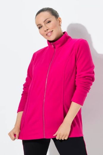 Plus size veliki brojevi Jakna sportska od flisa za punije