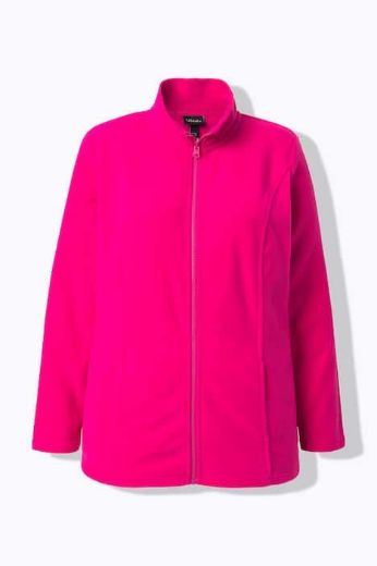 Plus size veliki brojevi Jakna sportska od flisa za punije