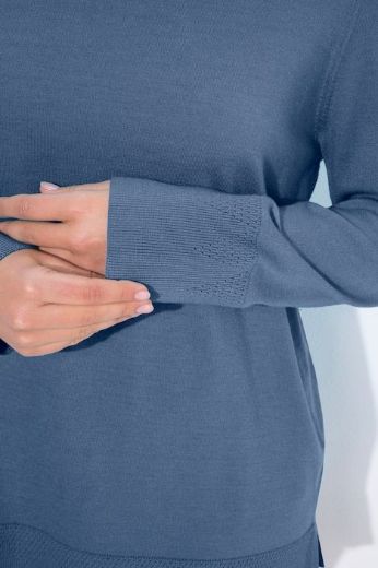 Plus size veliki brojevi Pulover s rol ovratnikom za punije