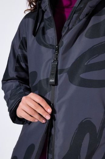 Plus size veliki brojevi Jakna funkcionalna s printom za punije