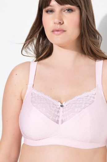 Plus size veliki brojevi Grudnjak bez žice s dodatkom čipke za punije