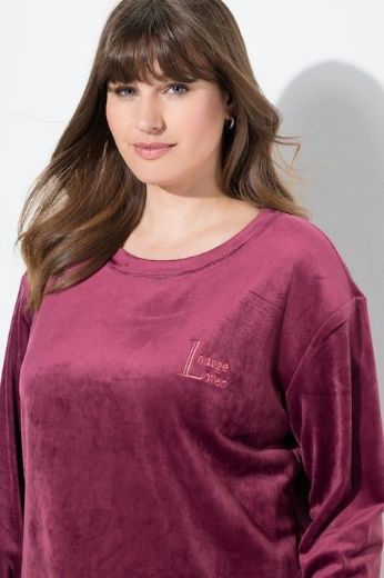 Plus size veliki brojevi Majica dugih rukava okruglog ovratnika za punije