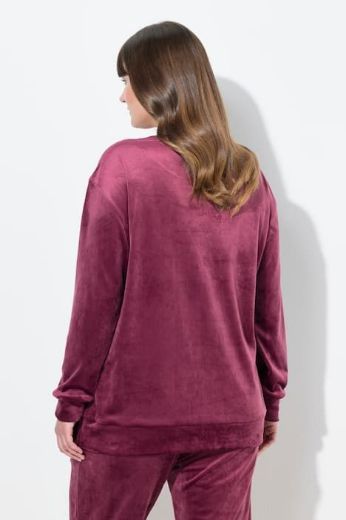 Plus size veliki brojevi Majica dugih rukava okruglog ovratnika za punije