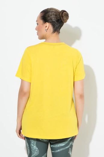 Plus size veliki brojevi Majica funkcionalna V ovratnik za punije