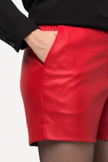 Plus size veliki brojevi Hlače kratke imitacija kože za punije