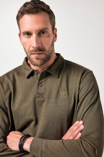 Plus size veliki brojevi Majica Polo dugih rukava za punije
