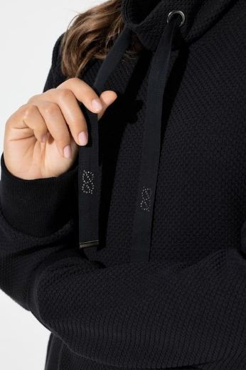 Plus size veliki brojevi Majica dugih rukava povišenog ovratnika za punije