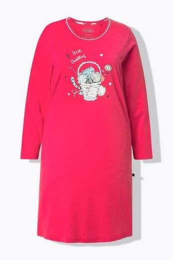 Plus size veliki brojevi Spavaćica dugih rukava 2 komada za punije