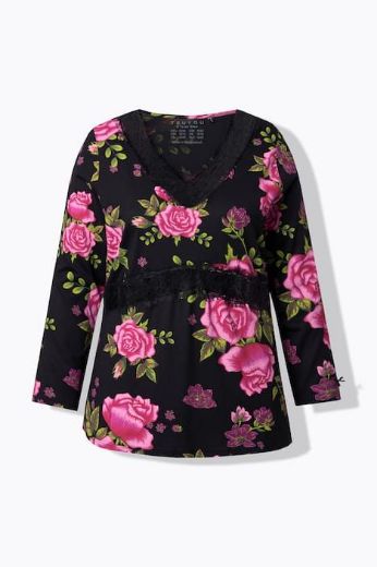 Plus size veliki brojevi Pidžama dugih rukava i dugih nogavica za punije