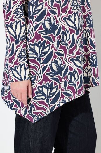 Plus size veliki brojevi Majica dugih rukava dužeg kroja za punije