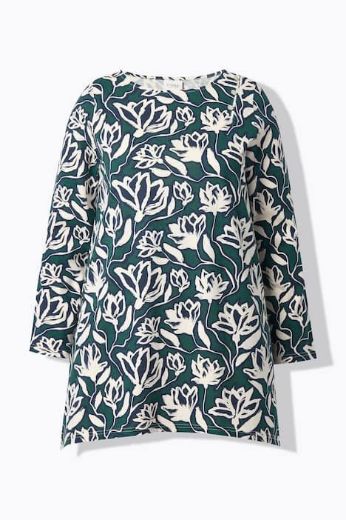 Plus size veliki brojevi Majica dugih rukava dužeg kroja za punije