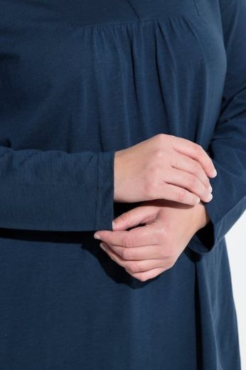 Plus size veliki brojevi Tunika dugih rukava A kroja za punije