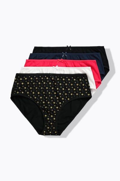 Veliki brojevi Gaćice midi 5 komada moda za punije