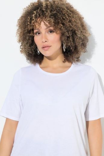 Plus size veliki brojevi Majica kratkih rukava okruglog ovratnika za punije