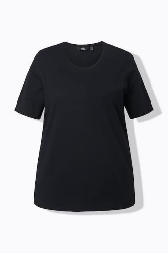 Plus size veliki brojevi Majica kratkih rukava okruglog ovratnika za punije