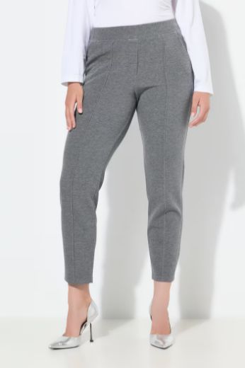 Plus size veliki brojevi Hlače s blago suženim nogavicama za punije