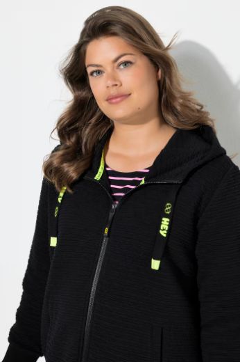 Plus size veliki brojevi Jakna s kapuljačom za punije