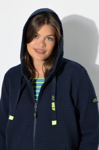 Plus size veliki brojevi Jakna s kapuljačom za punije