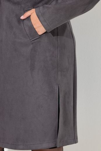 Plus size veliki brojevi Kaput lagani dužeg kroja za punije