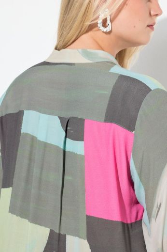 Plus size veliki brojevi Bluza dugih rukava A kroja za punije