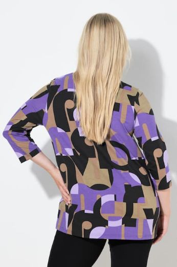 Plus size veliki brojevi Majica 3/4 rukava za punije