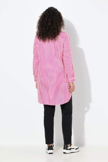 Plus size veliki brojevi Košulja dugih rukava dužeg kroja za punije