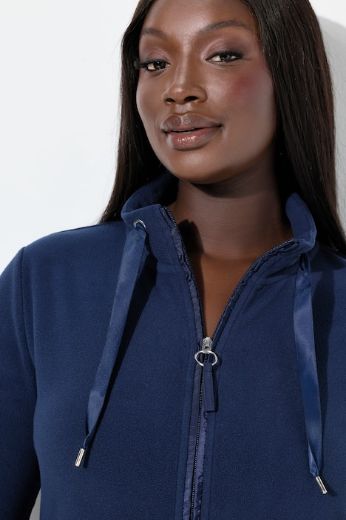 Plus size veliki brojevi Majica dugih rukava s patentnim zatvaračem za punije