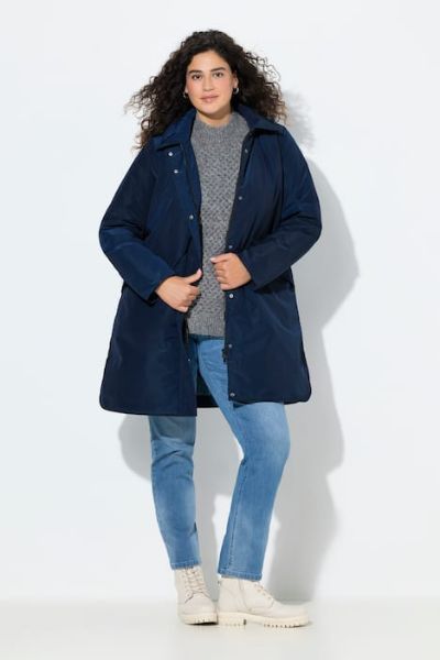 Veliki brojevi Parka vodoodbojna s kapuljačom moda za punije