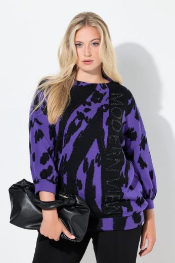 Plus size veliki brojevi Pulover dugih rukava za punije