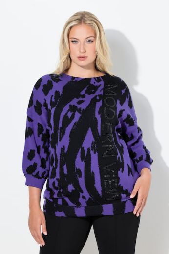 Plus size veliki brojevi Pulover dugih rukava za punije