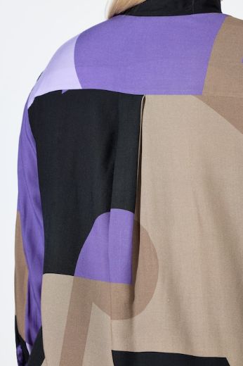 Plus size veliki brojevi Bluza dugih rukava A kroja za punije