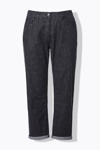 Plus size veliki brojevi Traperice širokih nogavica za punije