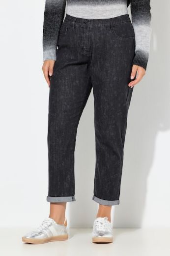 Plus size veliki brojevi Traperice širokih nogavica za punije