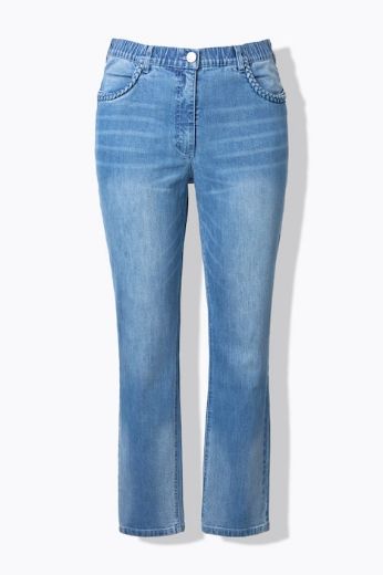 Plus size veliki brojevi Traperice uskih nogavica za punije